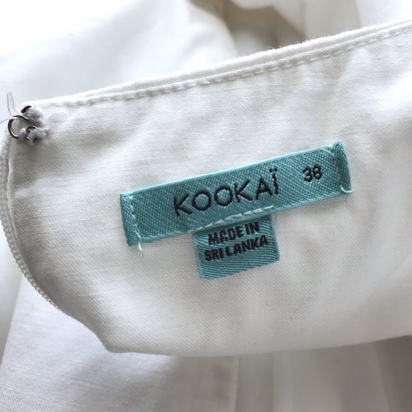 KOOKAÏ White Sleeveless Peekaboo Playsuit - Picture 12 of 15